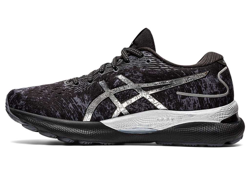 Buty do Biegania Damskie Asics Gel-nimbus 24 Platinum Szare Srebrne | 39761-TXCR