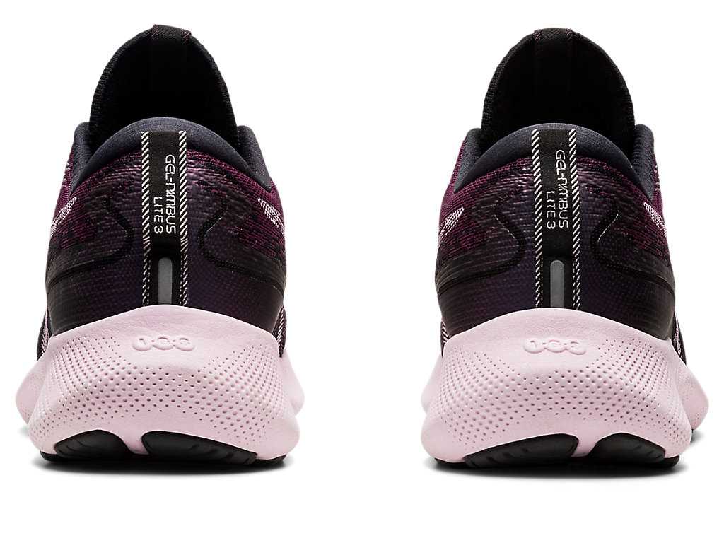 Buty do Biegania Damskie Asics Gel-nimbus Lite 3 Czarne Różowe | 50691-OYWT