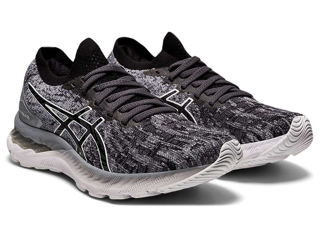 Buty do Biegania Damskie Asics Gel-nimbus 23 Knit Czarne | 67213-SJTB