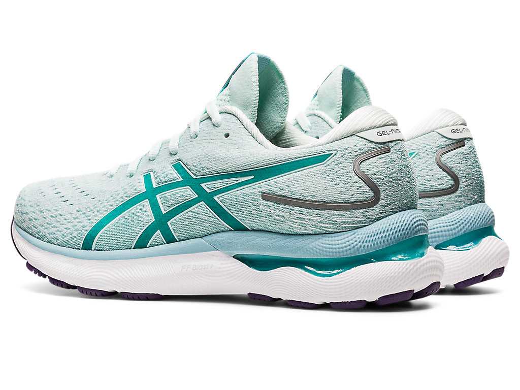 Buty do Biegania Damskie Asics Gel-nimbus 24 (D) Niebieskie | 72815-NRQH