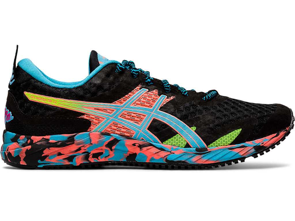 Buty do Biegania Damskie Asics Gel-noosa Tri 12 Czarne | 73298-GNRC