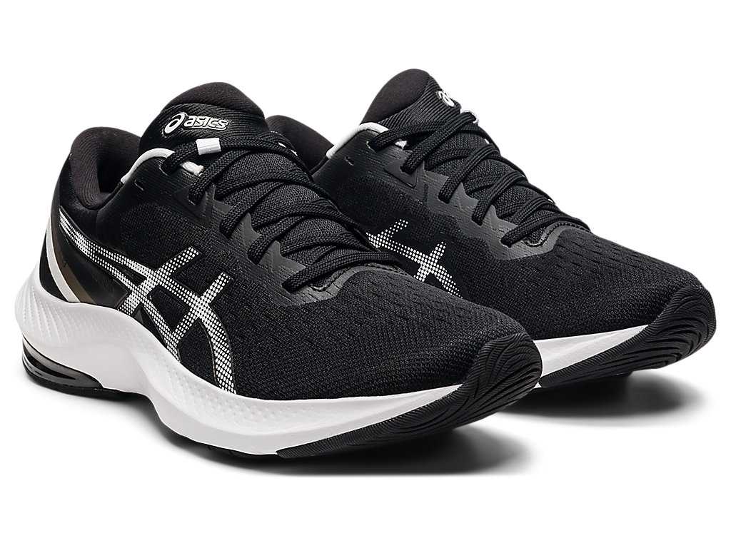 Buty do Biegania Damskie Asics Gel-pulse 13 Czarne Białe | 45209-QFKR