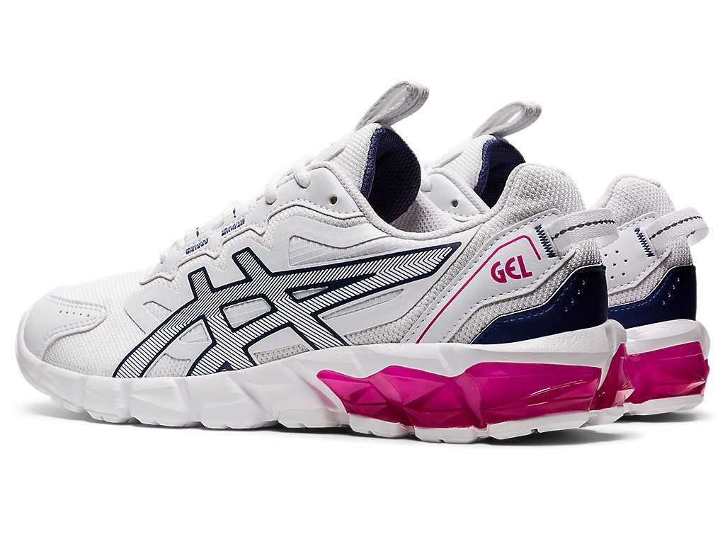 Buty do Biegania Damskie Asics Gel-quantum 90 3 Białe Niebieskie | 47936-MTRY