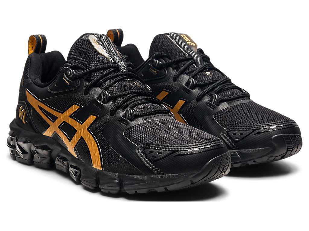 Buty do Biegania Damskie Asics Gel-quantum 180 Czarne Złote | 76195-XWEO