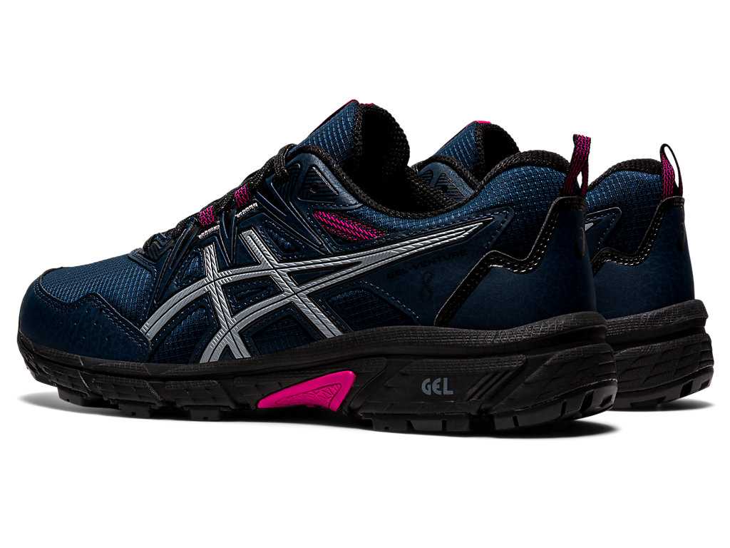 Buty do Biegania Damskie Asics Gel-venture 8 Awl Niebieskie Różowe | 95426-PISH