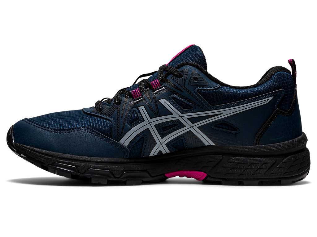 Buty do Biegania Damskie Asics Gel-venture 8 Awl Niebieskie Różowe | 95426-PISH