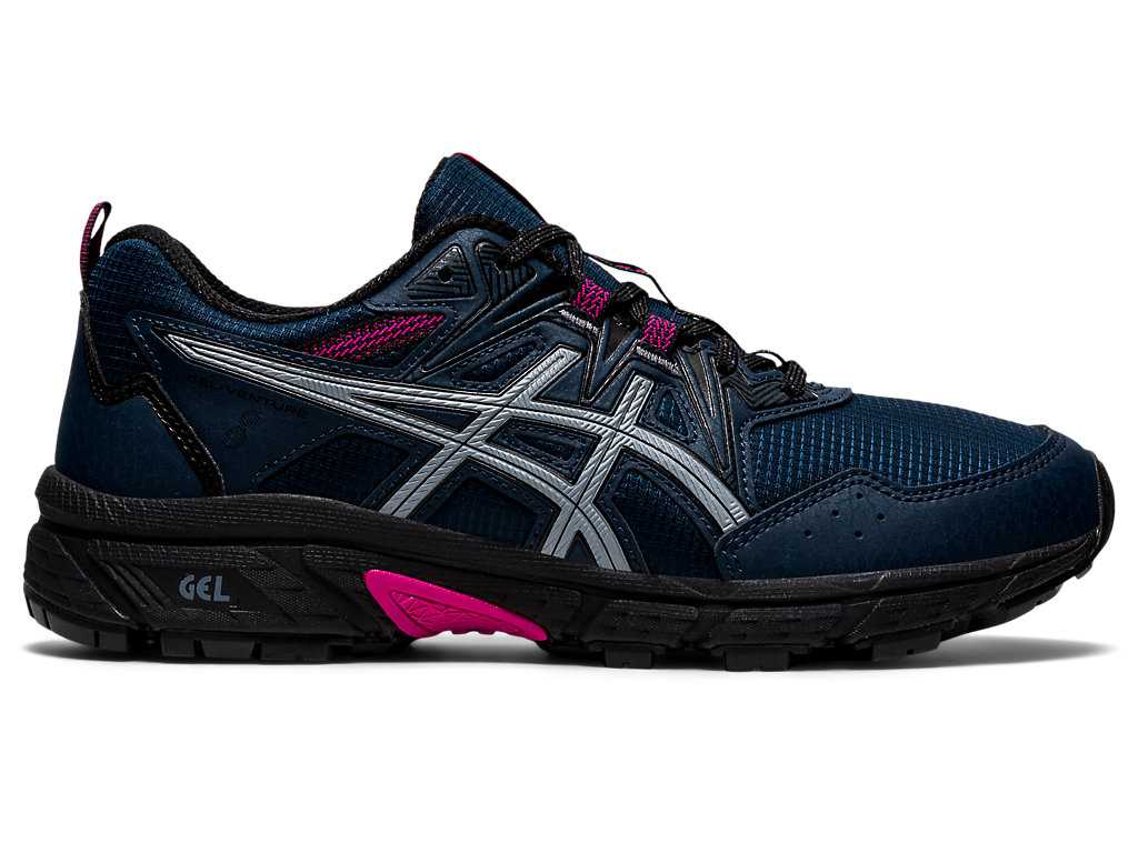 Buty do Biegania Damskie Asics Gel-venture 8 Awl Niebieskie Różowe | 95426-PISH