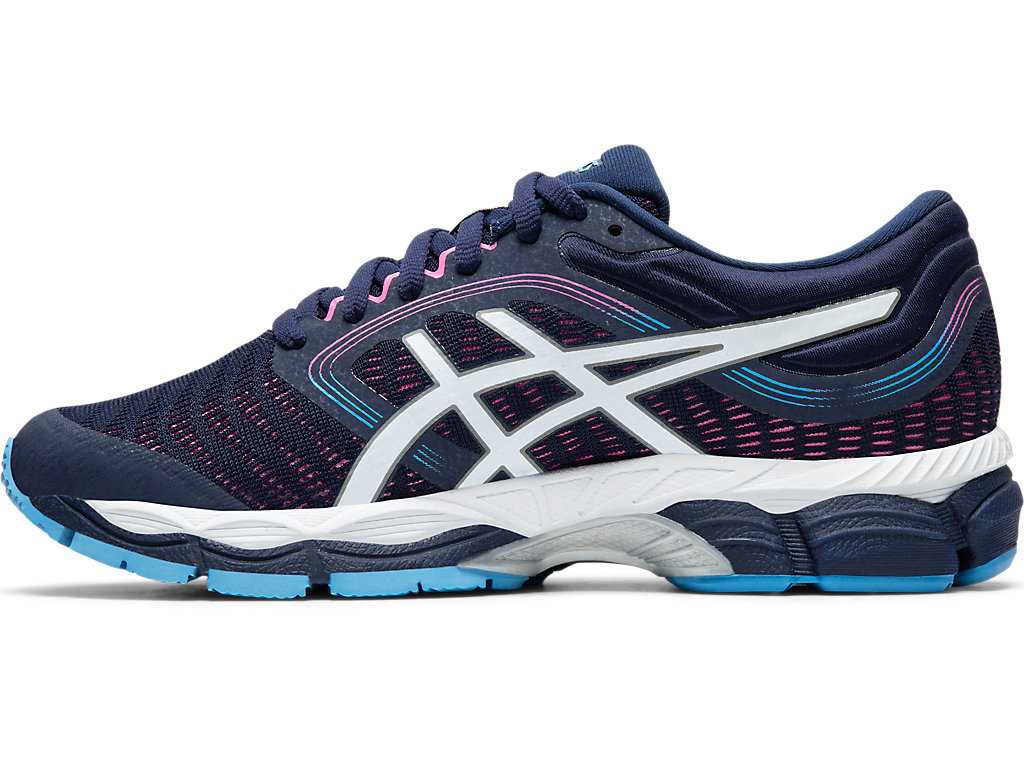 Buty do Biegania Damskie Asics Gel-ziruss 3 Granatowe Białe | 84763-QOXH