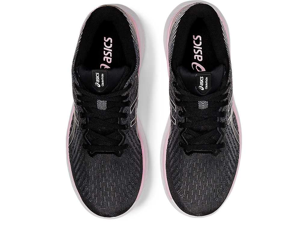 Buty do Biegania Damskie Asics Glideride 2 Czarne Różowe Głęboka Niebieskie | 49036-LNOK