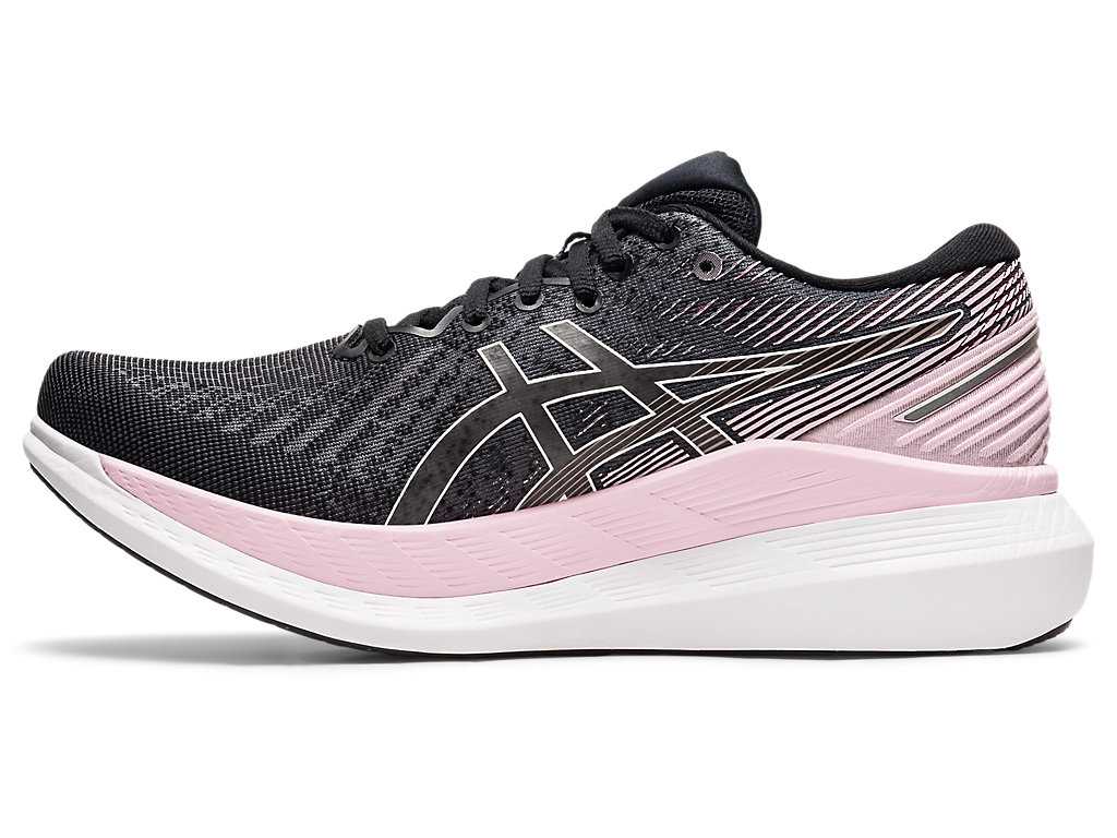 Buty do Biegania Damskie Asics Glideride 2 Czarne Różowe Głęboka Niebieskie | 49036-LNOK