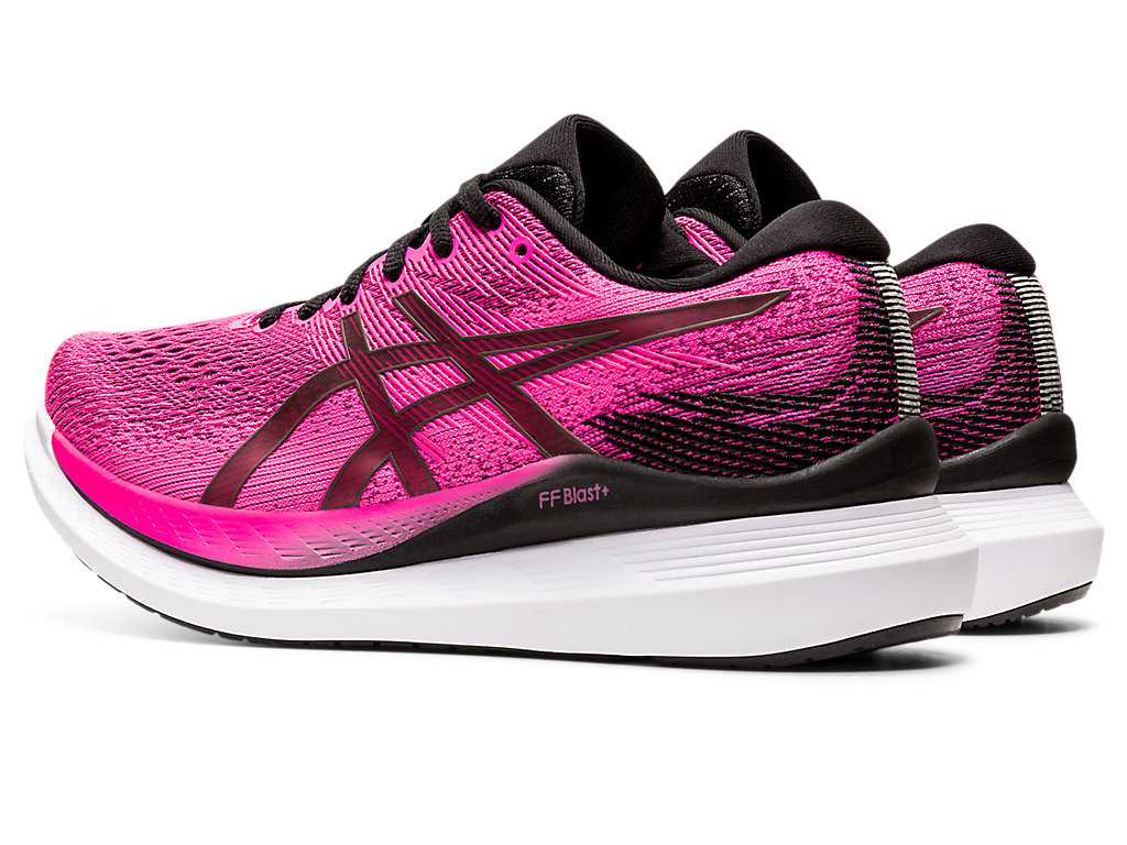 Buty do Biegania Damskie Asics Glideride 3 Różowe Czarne | 65879-GPND