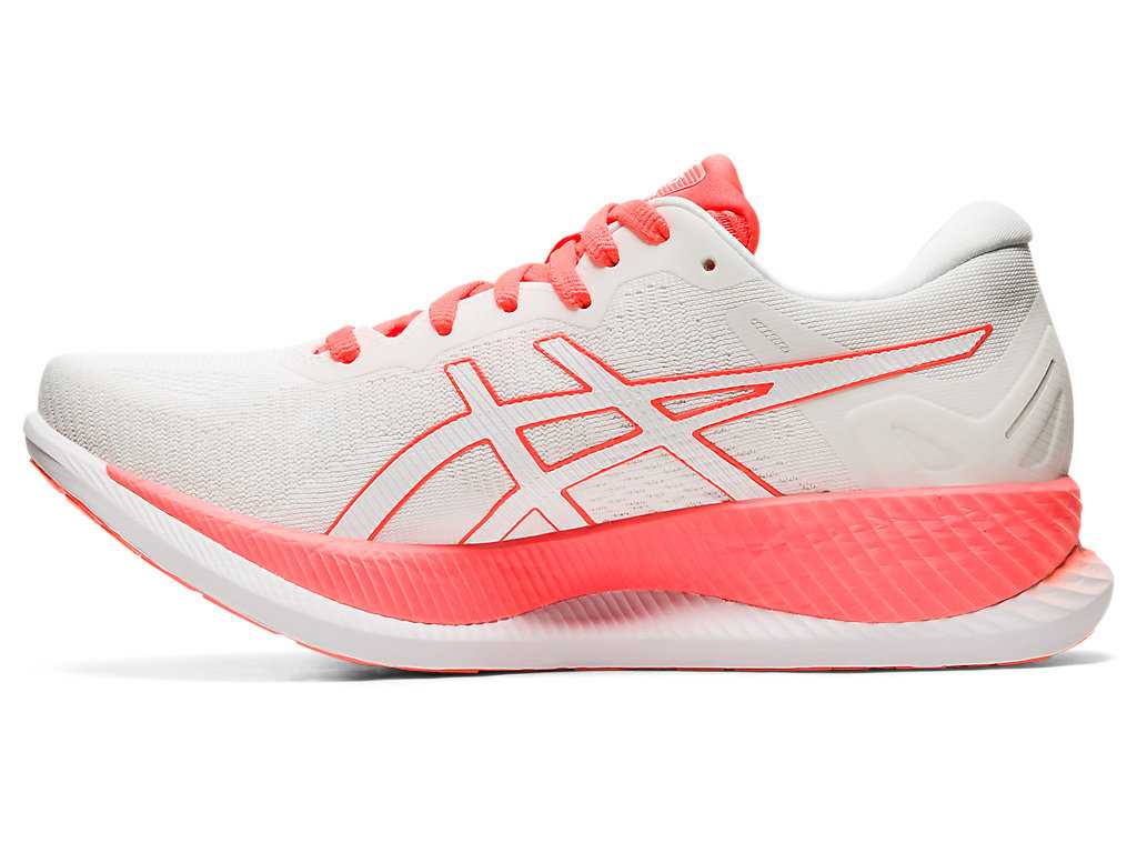 Buty do Biegania Damskie Asics Glideride Białe Czerwone | 68072-YLXT