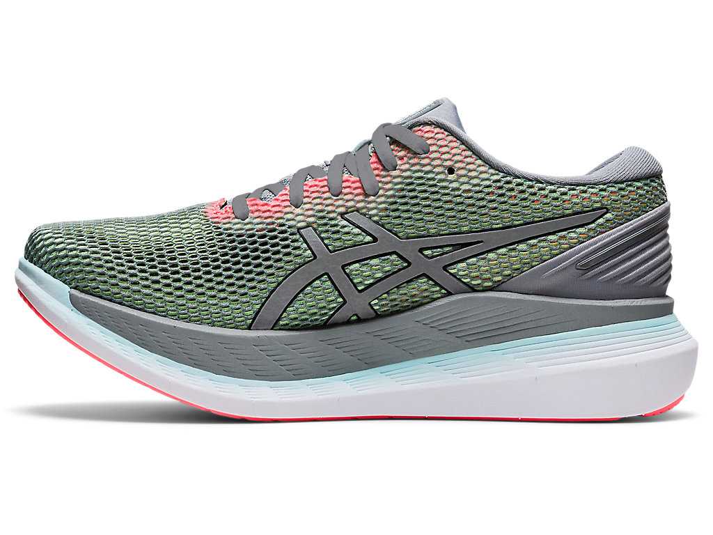 Buty do Biegania Damskie Asics Glideride 2 Lite-show Srebrne | 80461-LVCS