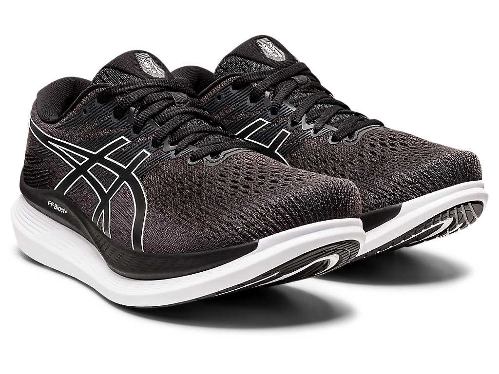 Buty do Biegania Damskie Asics Glideride 3 Czarne Białe | 84360-UBHP