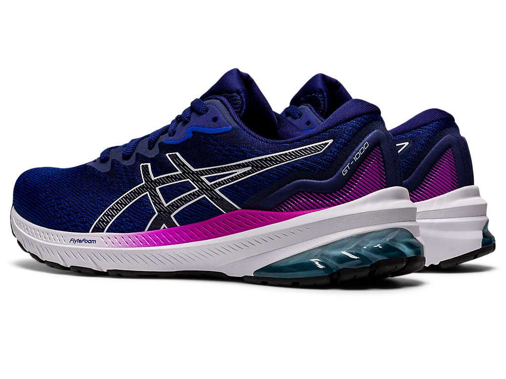 Buty do Biegania Damskie Asics Gt-1000 11 Niebieskie Niebieskie | 76984-GHFQ