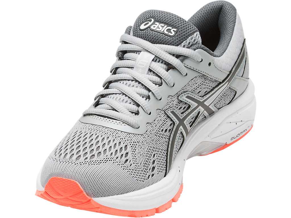 Buty do Biegania Damskie Asics Gt-1000 6 Szare Ciemny Szare Koralowe | 96380-ZJWR