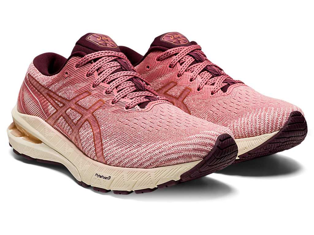 Buty do Biegania Damskie Asics Gt-2000 10 Różowe Brązowe | 37094-QLWG