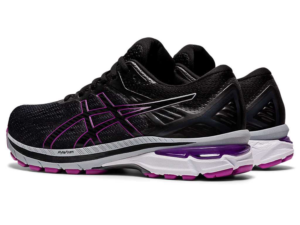 Buty do Biegania Damskie Asics Gt-2000 9 G-tx Czarne Fioletowe | 70861-PFAE