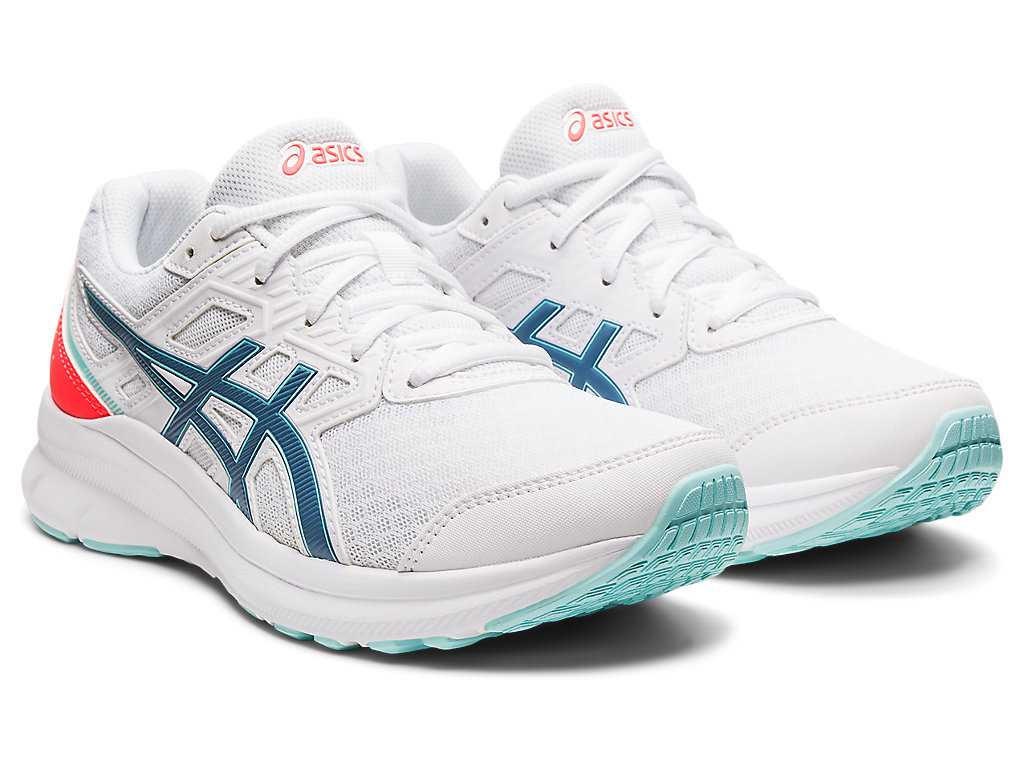 Buty do Biegania Damskie Asics Jolt 3 Białe Szare | 18049-FVBA