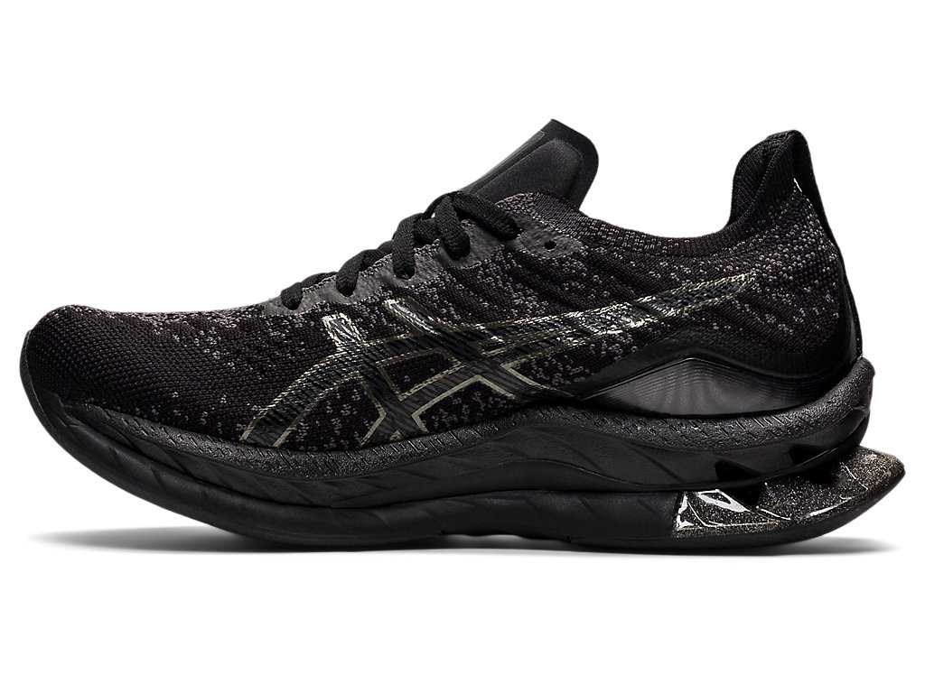 Buty do Biegania Damskie Asics Kinsei Blast Czarne Czarne | 90857-UAHE