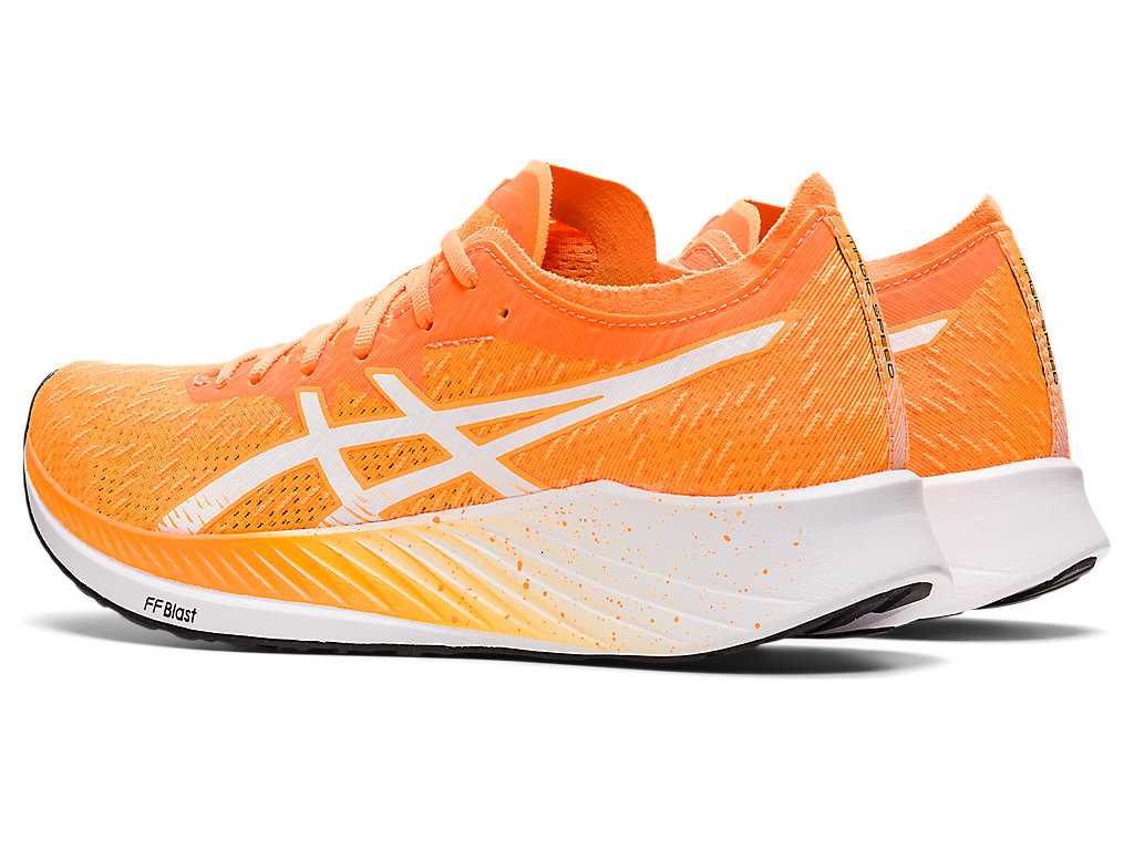 Buty do Biegania Damskie Asics Magic Speed Pomarańczowe Białe | 06251-VDTN