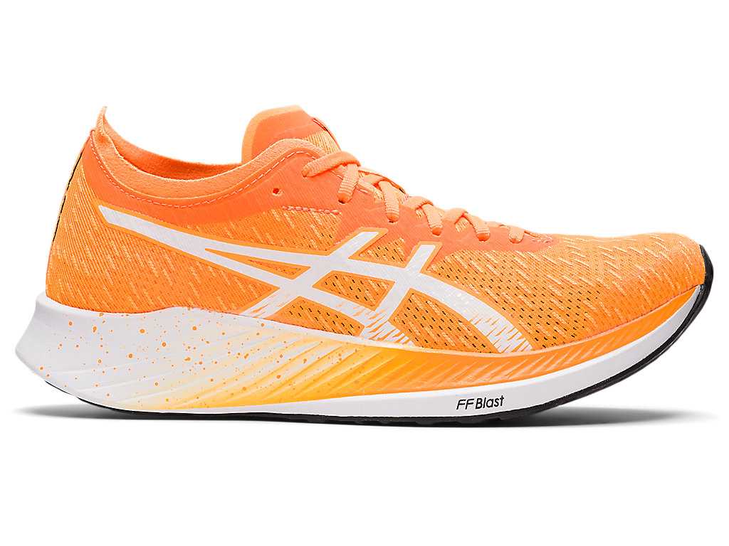 Buty do Biegania Damskie Asics Magic Speed Pomarańczowe Białe | 06251-VDTN