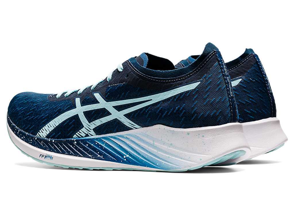 Buty do Biegania Damskie Asics Magic Speed Niebieskie Niebieskie | 41682-VZLF