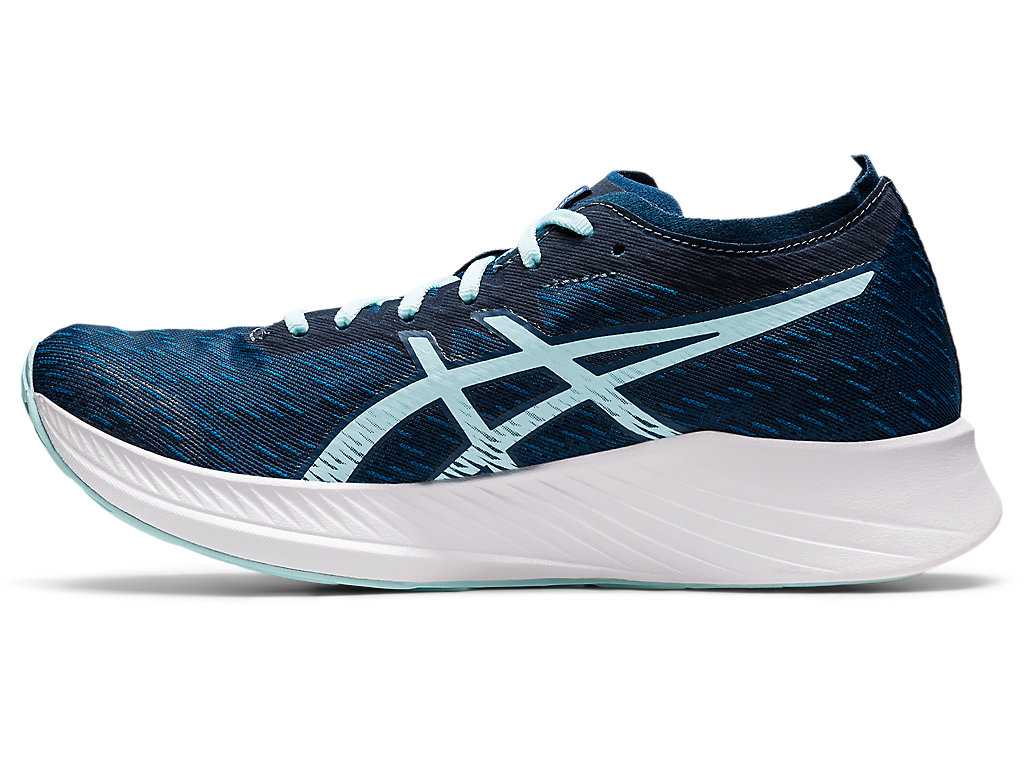 Buty do Biegania Damskie Asics Magic Speed Niebieskie Niebieskie | 41682-VZLF