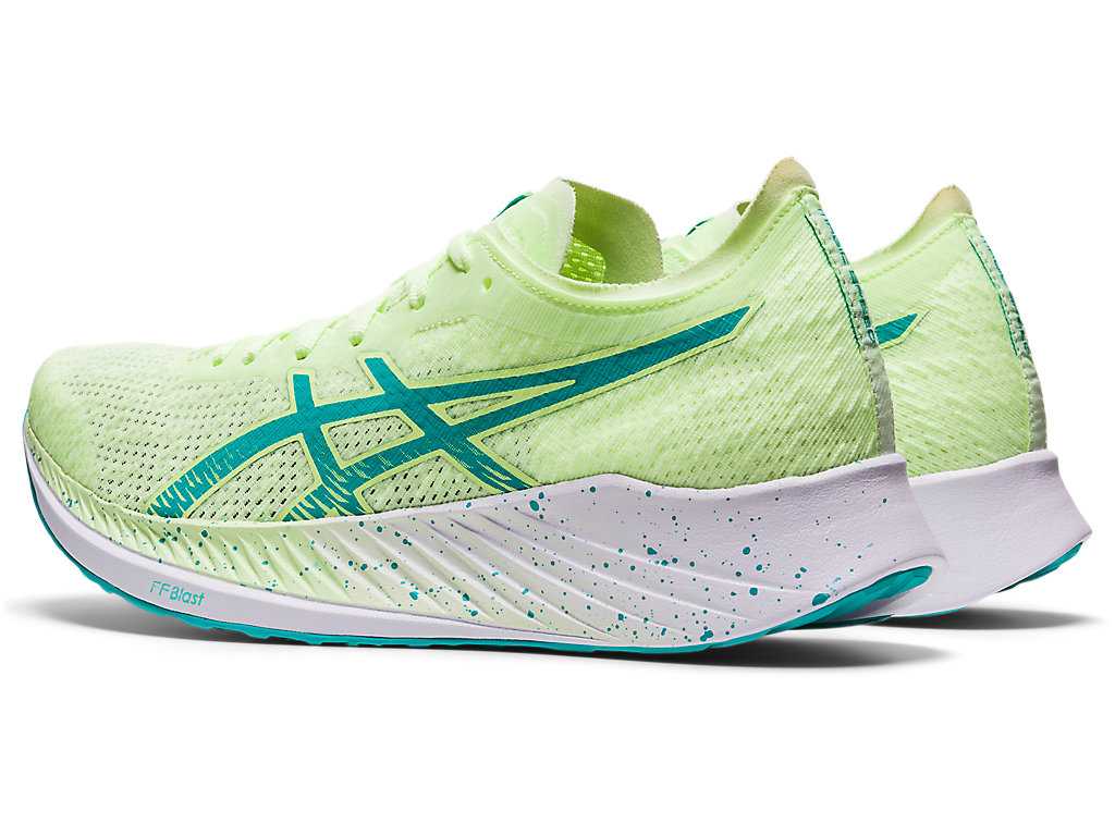 Buty do Biegania Damskie Asics Magic Speed Żółte | 84706-WUMG