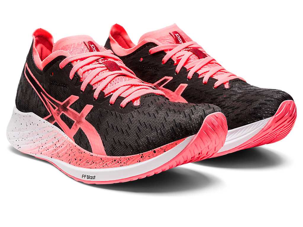 Buty do Biegania Damskie Asics Magic Speed Czarne Koralowe | 94138-RDMT