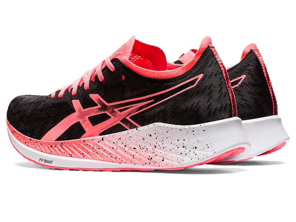 Buty do Biegania Damskie Asics Magic Speed Czarne Koralowe | 94138-RDMT