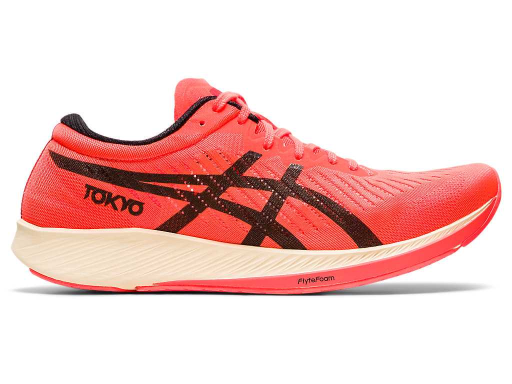 Buty do Biegania Damskie Asics Metaracer Tokyo Czerwone Czarne | 26590-MCWB