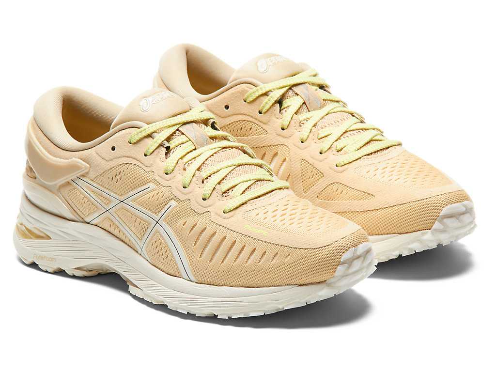 Buty do Biegania Damskie Asics Metarun Beżowe Szare | 46582-JITL