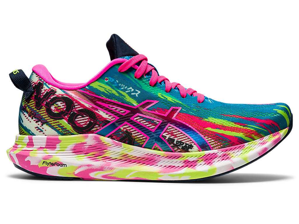 Buty do Biegania Damskie Asics Noosa Tri 13 Głęboka Turkusowe Różowe | 26049-YVFC