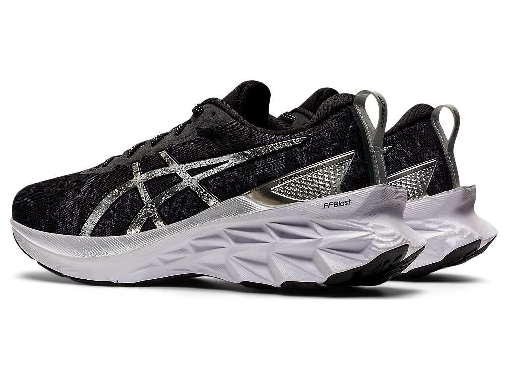 Buty do Biegania Damskie Asics Novablast 2 Platinum Szare Srebrne | 43812-XFWE