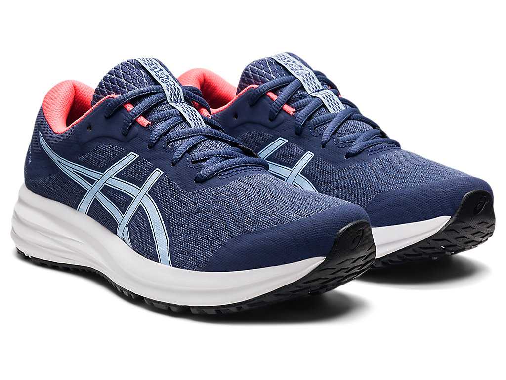 Buty do Biegania Damskie Asics Patriot 12 Niebieskie Niebieskie | 30496-ICRV