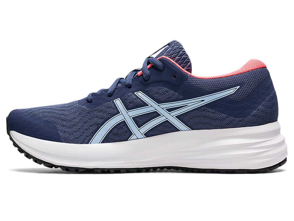 Buty do Biegania Damskie Asics Patriot 12 Niebieskie Niebieskie | 30496-ICRV