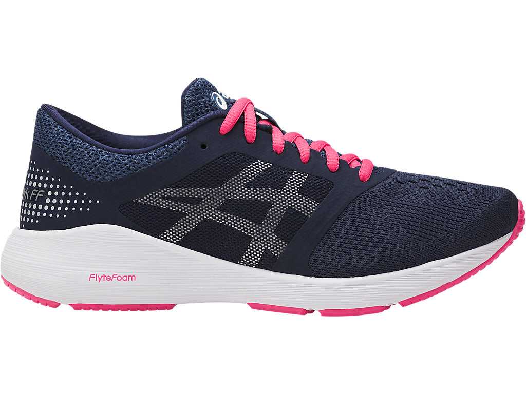 Buty do Biegania Damskie Asics Roadhawk Ff Niebieskie Srebrne Czerwone | 08524-OGAB