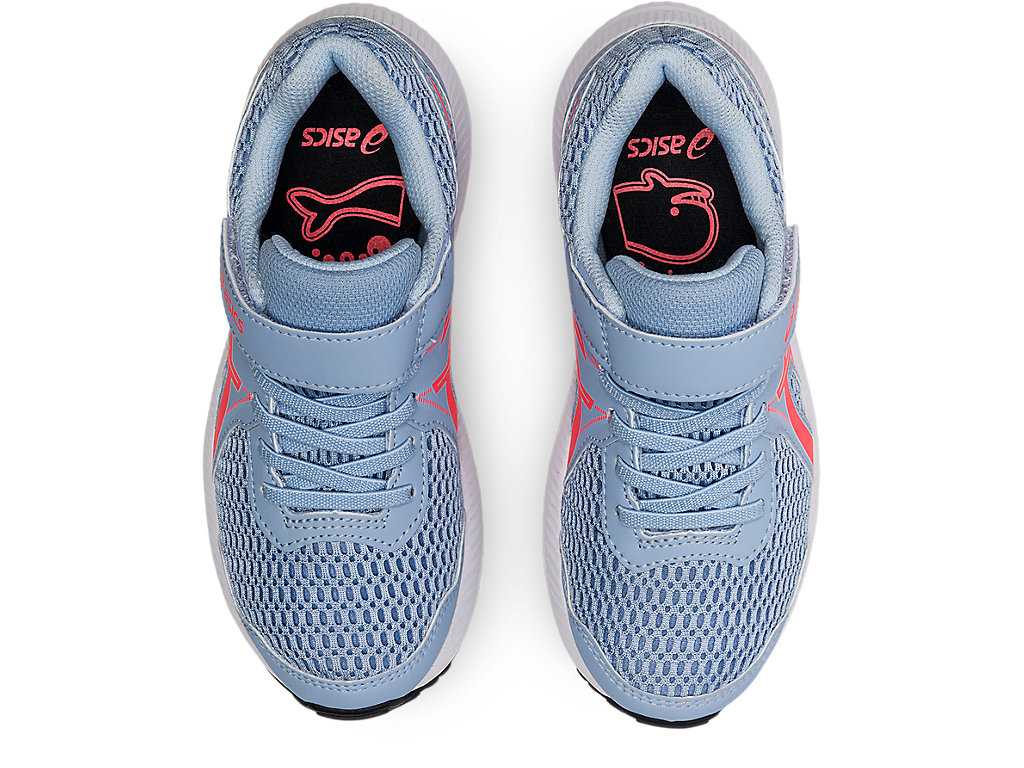 Buty do Biegania Dziecięce Asics Contend 7 Pre-school Różowe Głęboka Niebieskie | 08271-FRVU