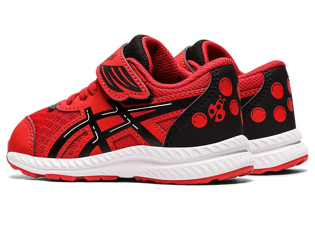 Buty do Biegania Dziecięce Asics Contend 8 Size School Yard Czerwone Czarne | 21705-VZYG