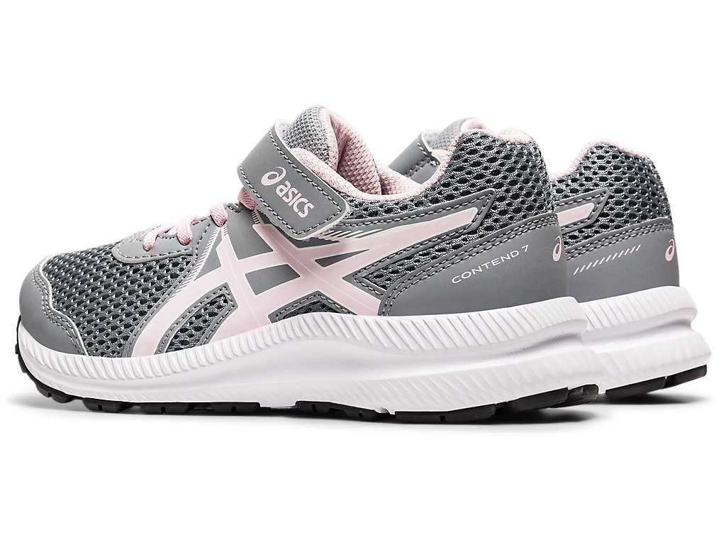 Buty do Biegania Dziecięce Asics Contend 7 Pre-school Różowe Głęboka Niebieskie | 32064-JMPA