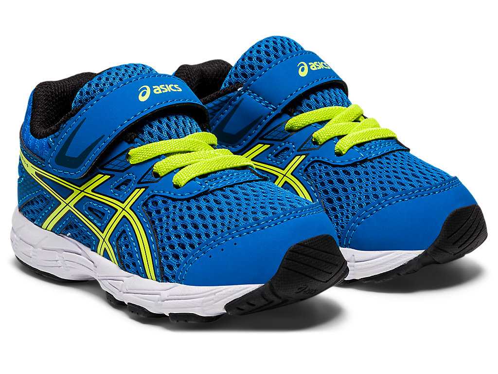 Buty do Biegania Dziecięce Asics Contend 6 Size Jasny Szare Żółte | 45902-DWZL