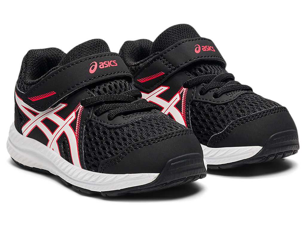 Buty do Biegania Dziecięce Asics Contend 7 Size Czarne Głęboka Turkusowe | 48762-JPZB