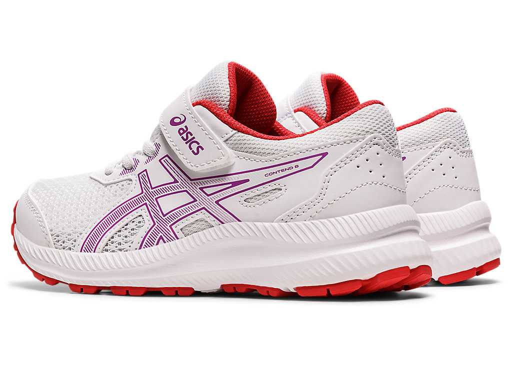 Buty do Biegania Dziecięce Asics Contend 8 Pre-school Lazur Różowe | 65804-UXQG