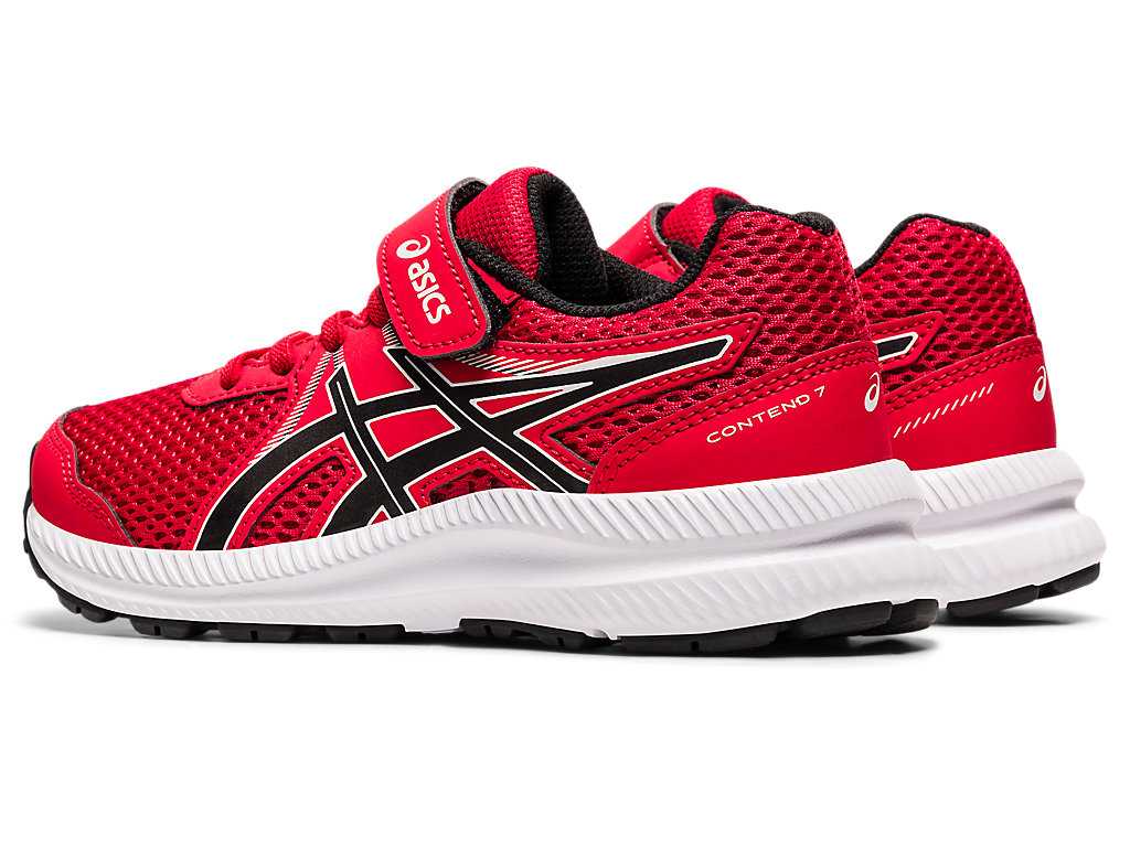 Buty do Biegania Dziecięce Asics Contend 7 Pre-school Różowe Głęboka Niebieskie | 67025-ENSP