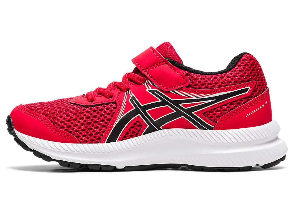 Buty do Biegania Dziecięce Asics Contend 7 Pre-school Różowe Głęboka Niebieskie | 67025-ENSP