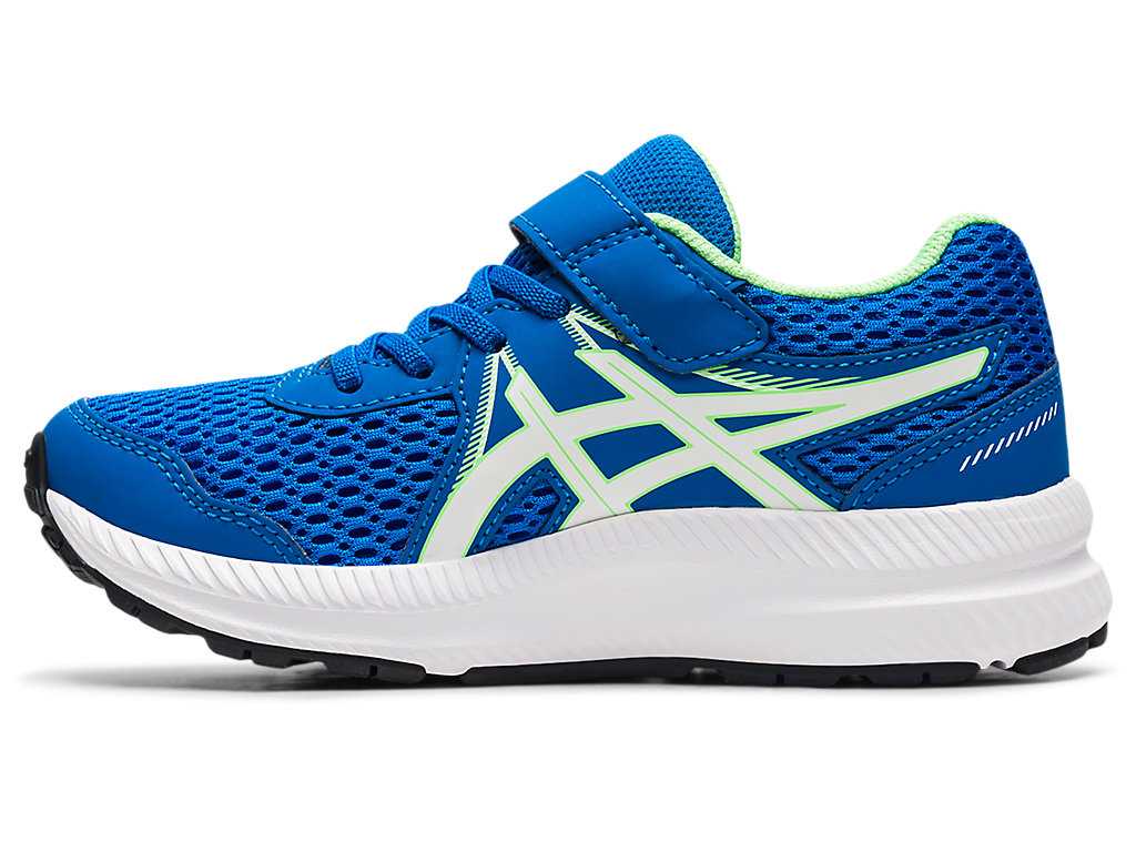 Buty do Biegania Dziecięce Asics Contend 7 Pre-school Różowe Głęboka Niebieskie | 80374-AVBX