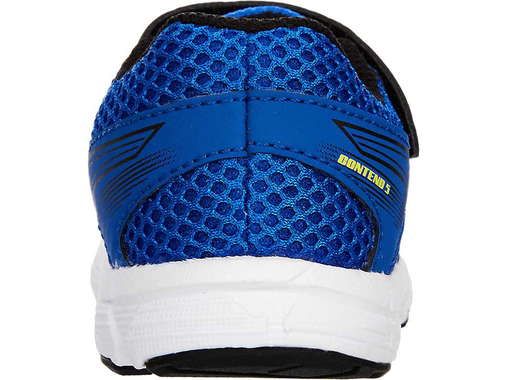 Buty do Biegania Dziecięce Asics Contend 5 Size Czarne Czerwone | 83074-EDUL