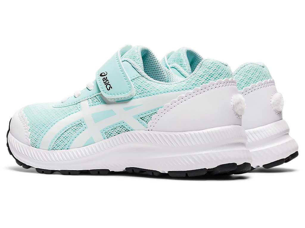 Buty do Biegania Dziecięce Asics Contend 7 Pre-school Niebieskie Białe | 86514-SREF