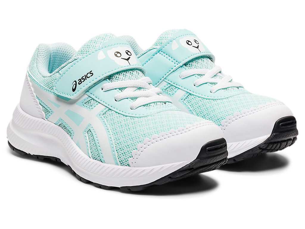 Buty do Biegania Dziecięce Asics Contend 7 Pre-school Niebieskie Białe | 86514-SREF